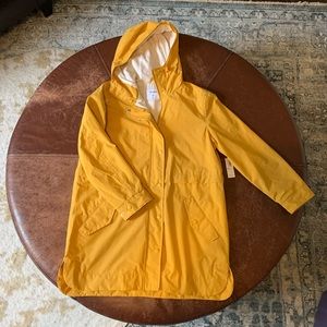 Old Navy NWT Mustard Raincoat